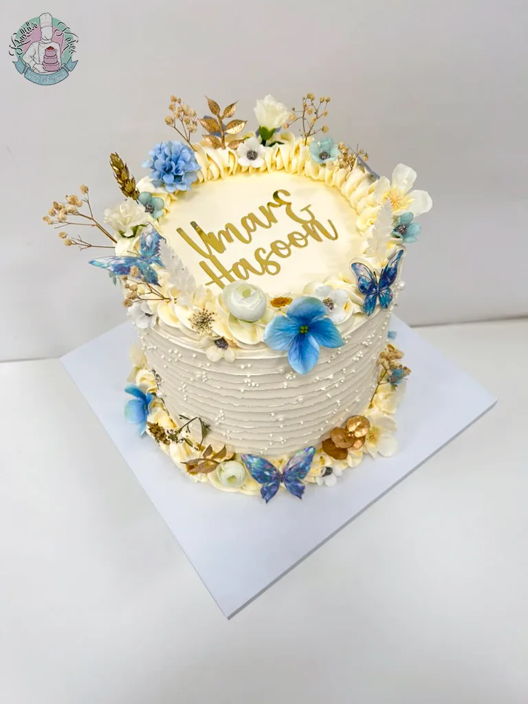 Floral Birthday Cake
