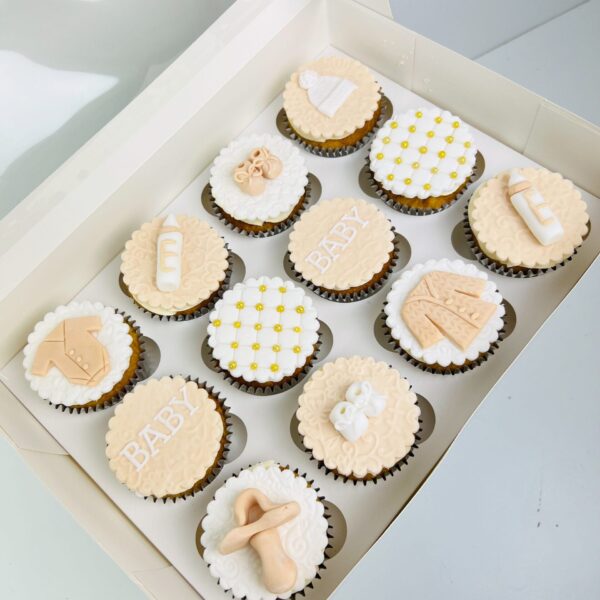 New baby cupcakes