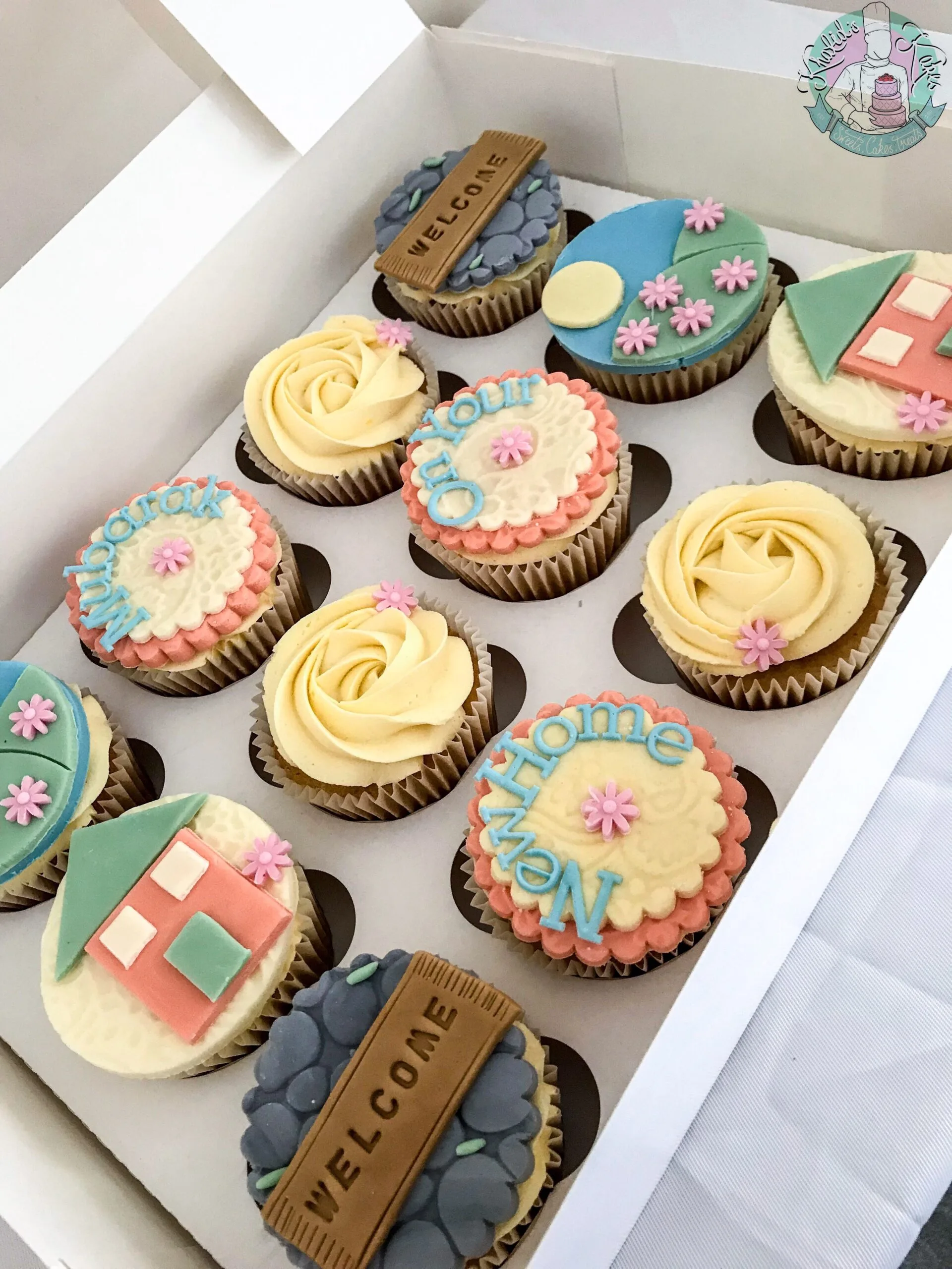 New home cupcakes