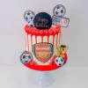Football Drip Cake Birmingham