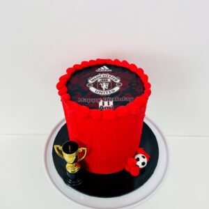 Football Stencil Cake Birmingham