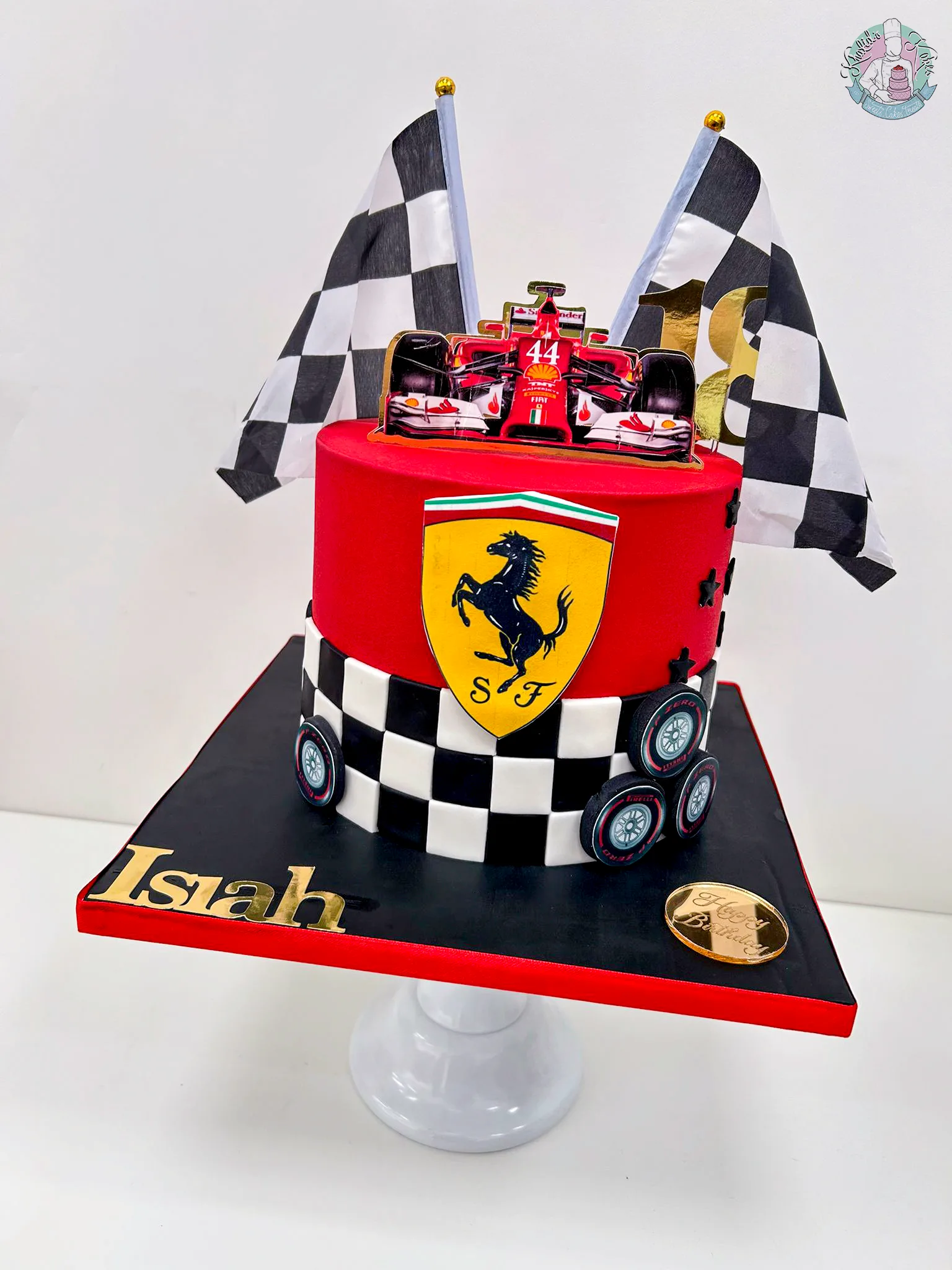 F1 birthday cake