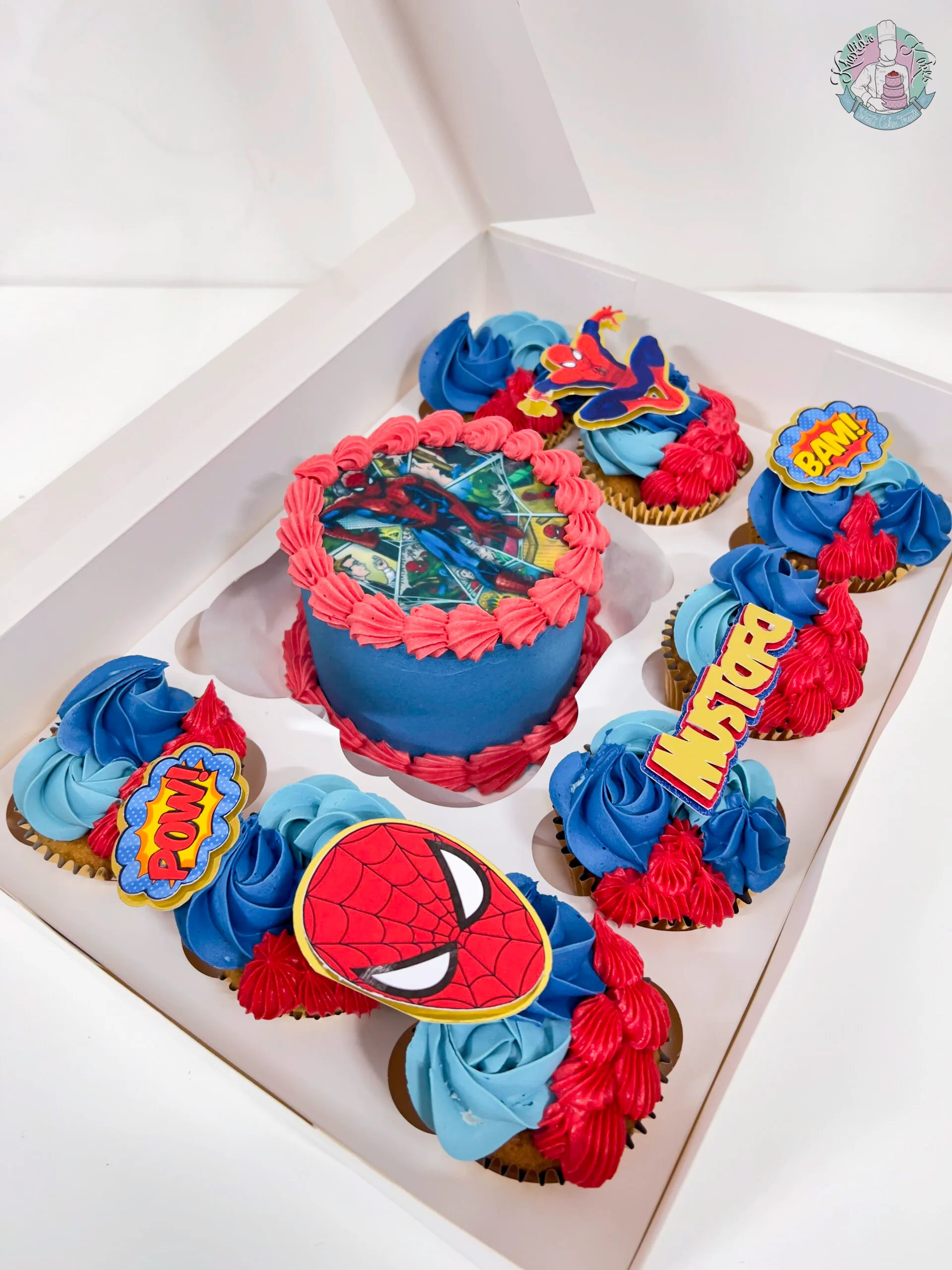 SpiderMan Bento cake