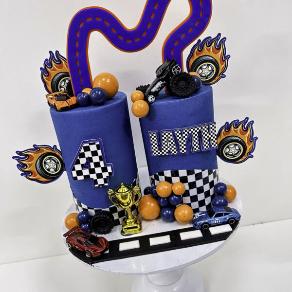 Hot Wheels Joint Cake