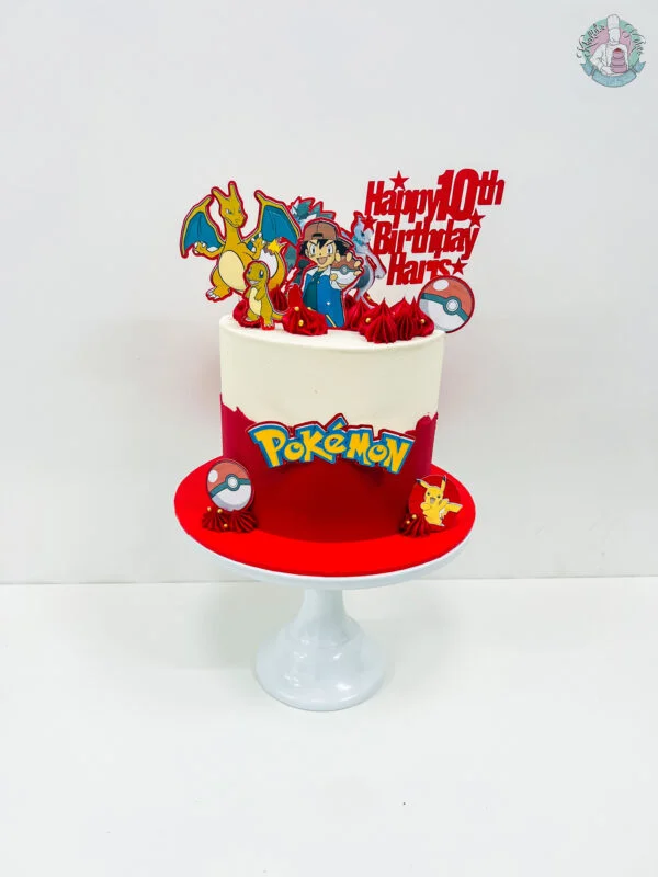 Pokemon kid's cake Birmingham
