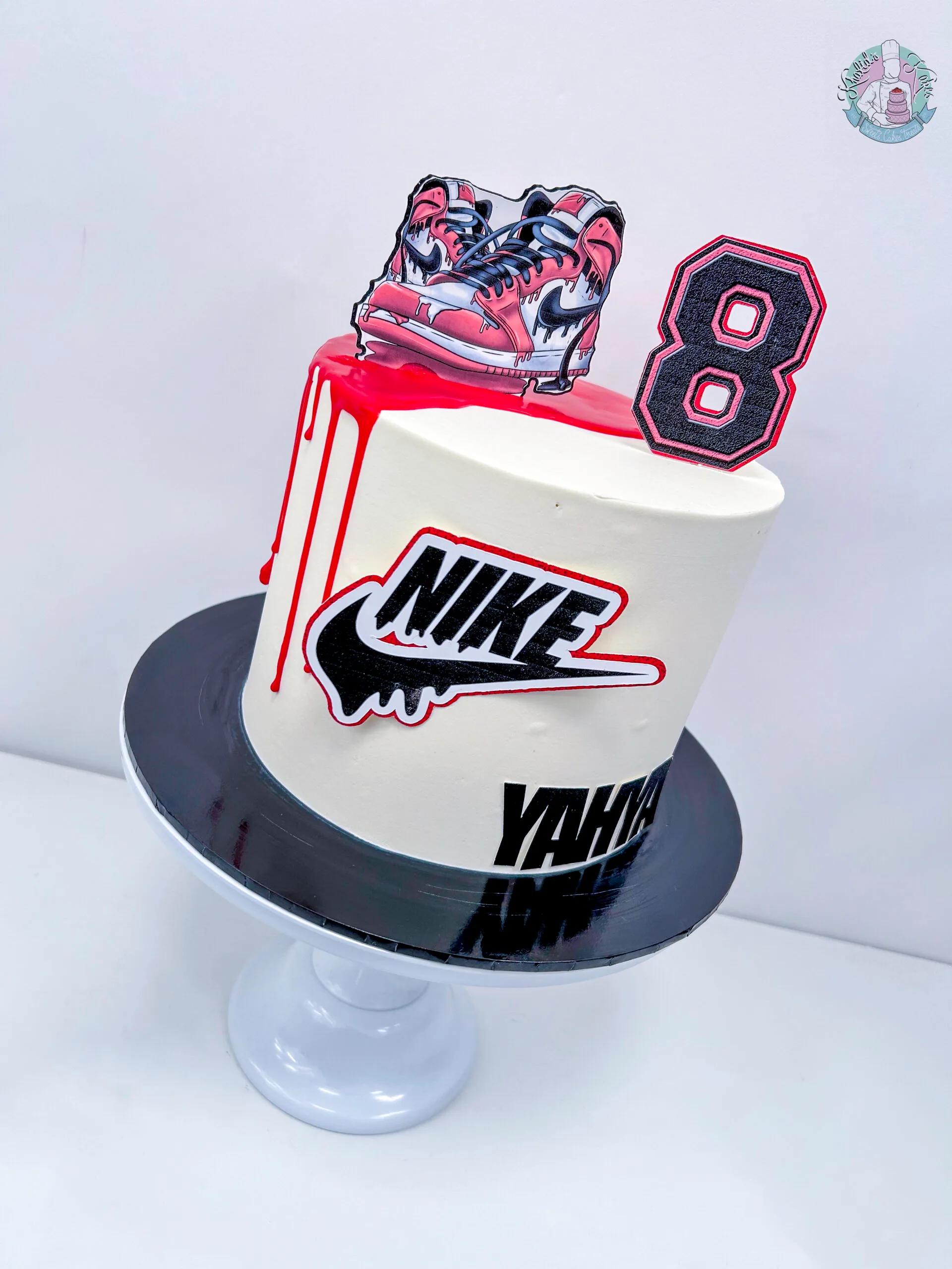 Nike drip cake