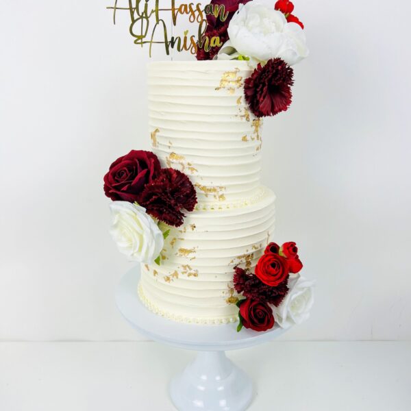 Shop 73 Bevelled Edge Wedding Cake Birmingham