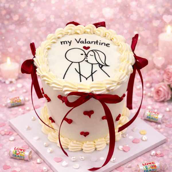 Valentines Mini Photo Cake