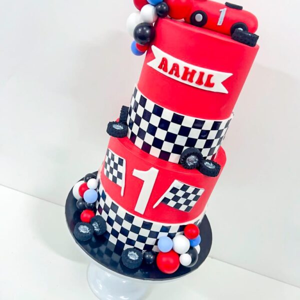 Shop 230 2 tier Racing Car Cake