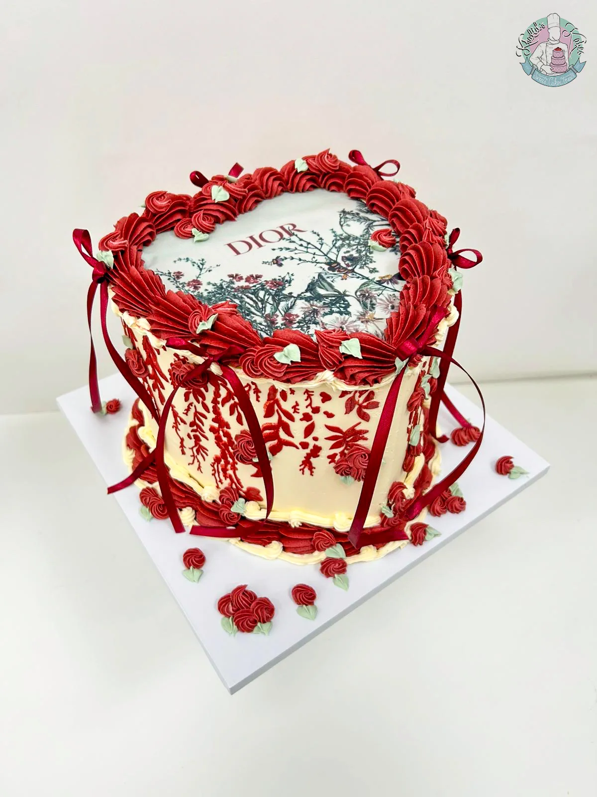 Dior Heart Cake