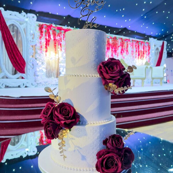 Shop 56 Stencil wedding cake 3