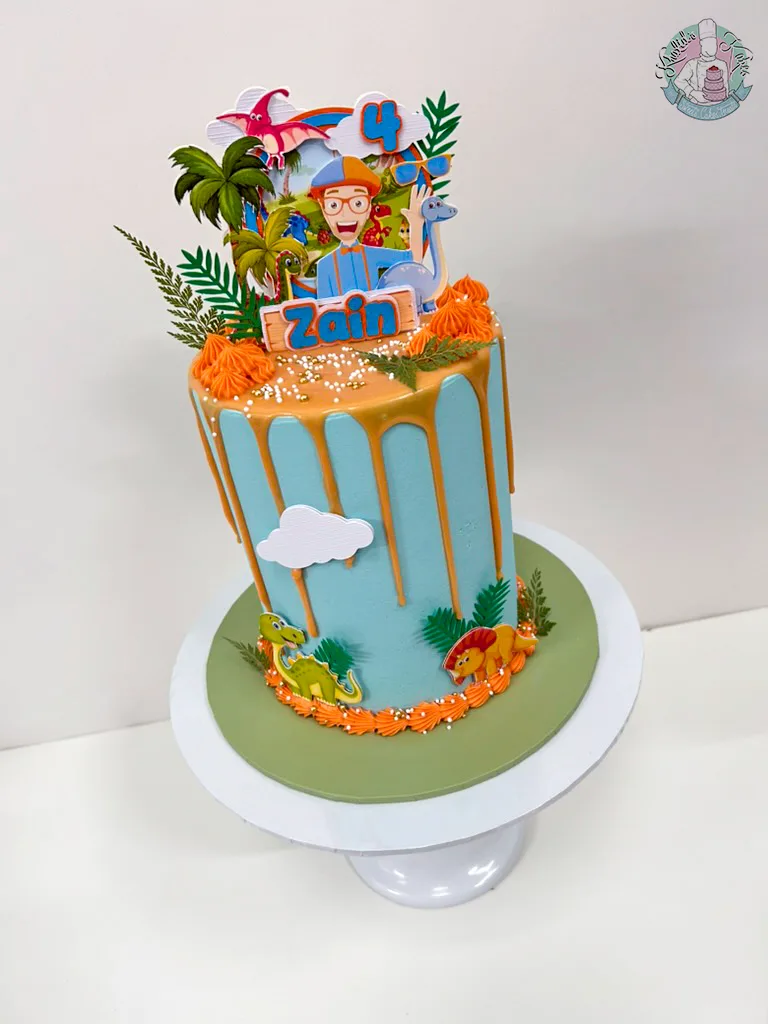 Blippi Cake