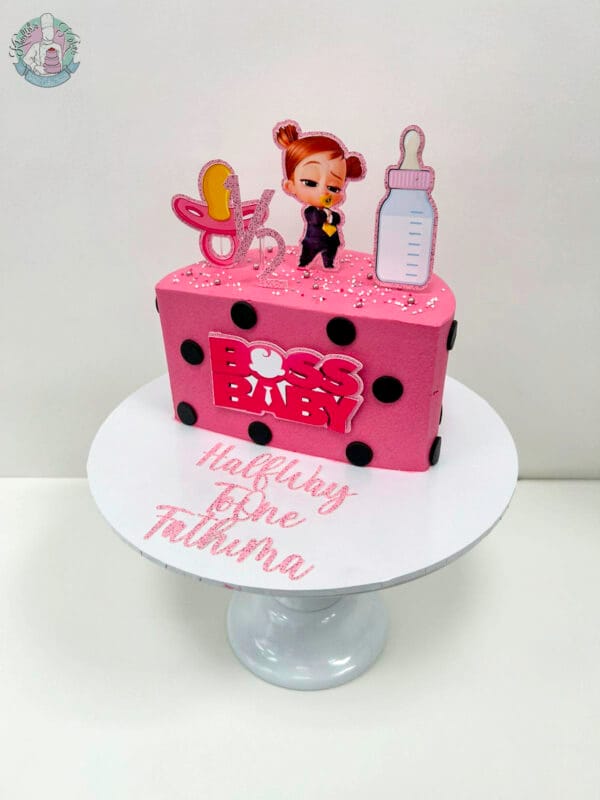 Boss Baby 1/2 year cake