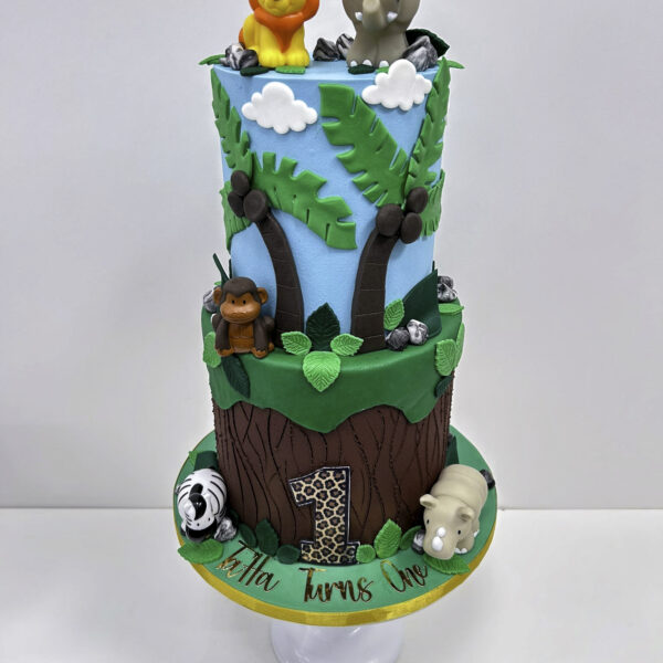 Shop 324 2 Tier Jungle Cake