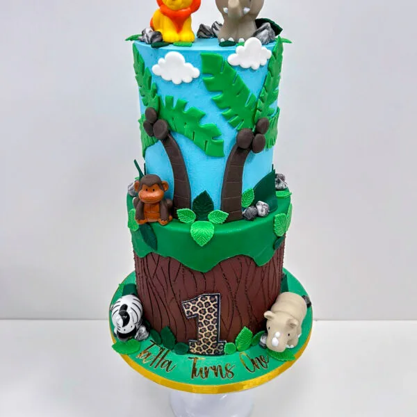 Shop 331 2 Tier Jungle Cake