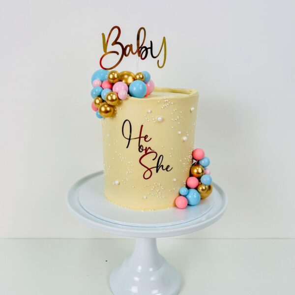 Shop 203 Gender reveal cake | Birmingham