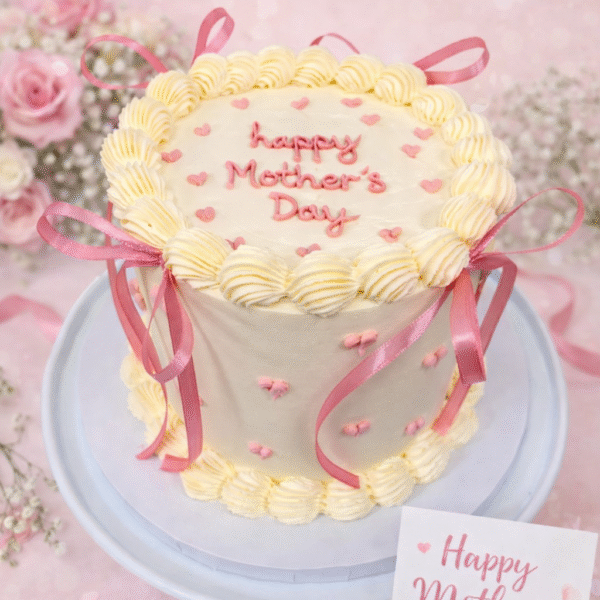 Mothers Day Bow Cake