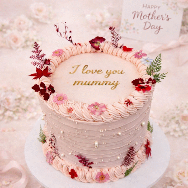 Floral Mothers Day Cake