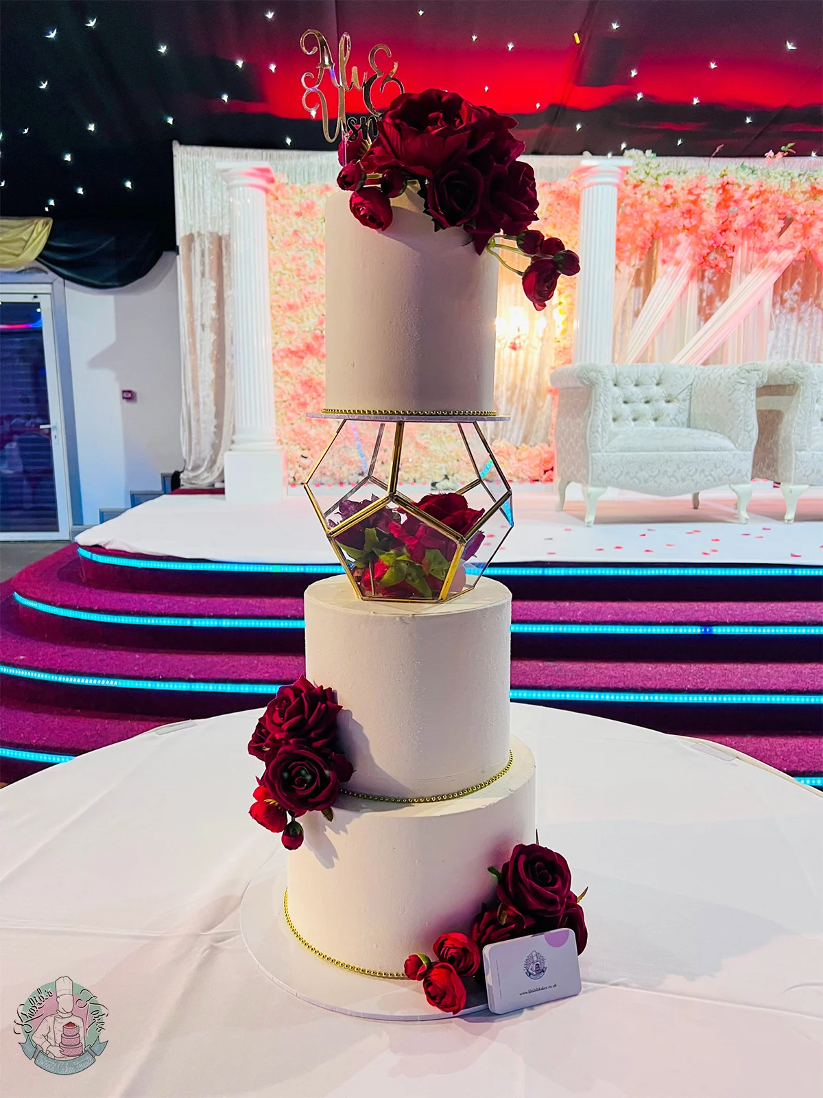Asian wedding cake
