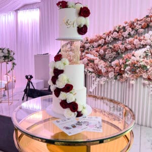 Cage Wedding Cake