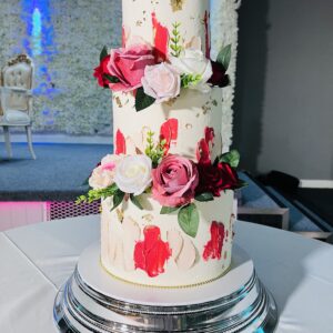 Textured Wedding Cake Birmingham