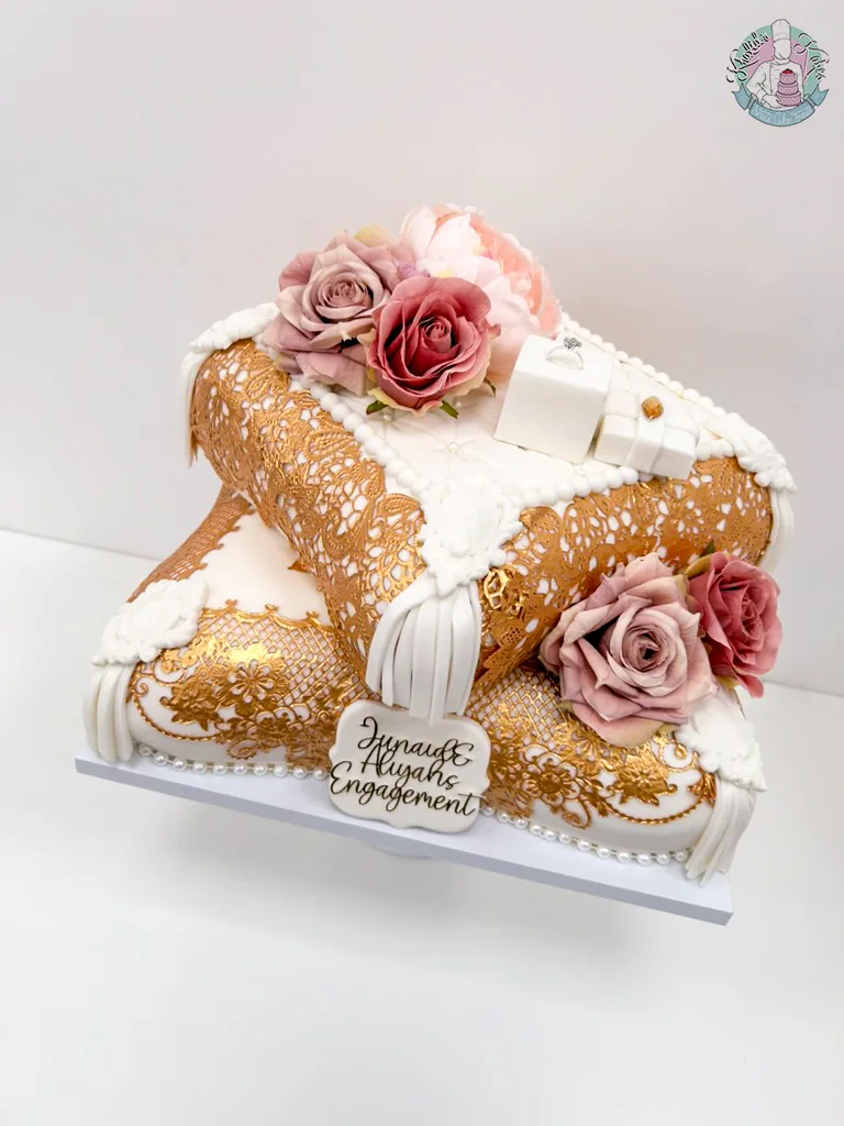 Nikkah Pillow Cake