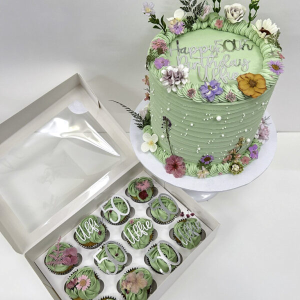 Floral Birthday Cake