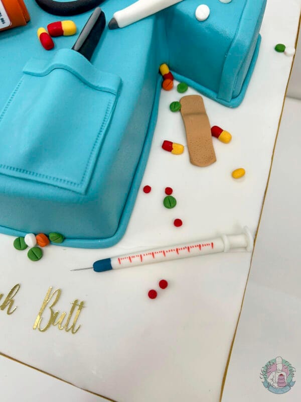 nurse shirt cake