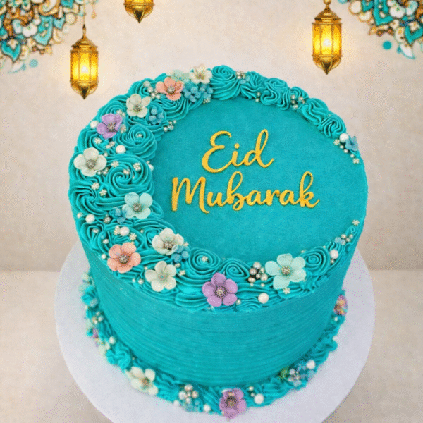 Mini Crescent Eid Cake