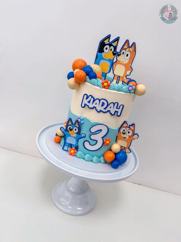Bluey cake 3