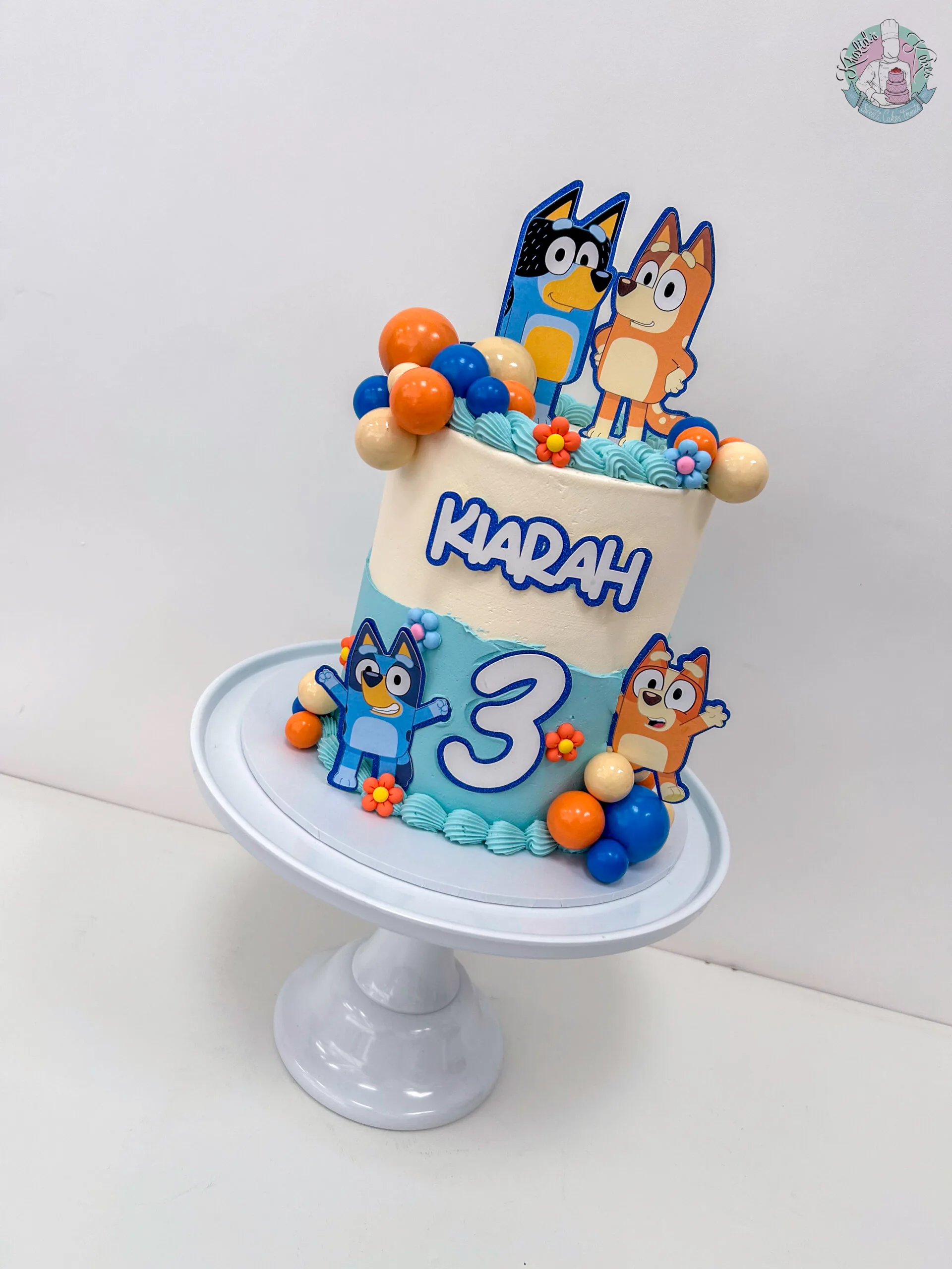 Bluey cake 3