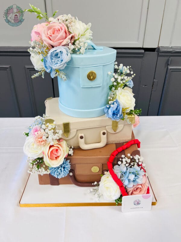 Suitcase Cake