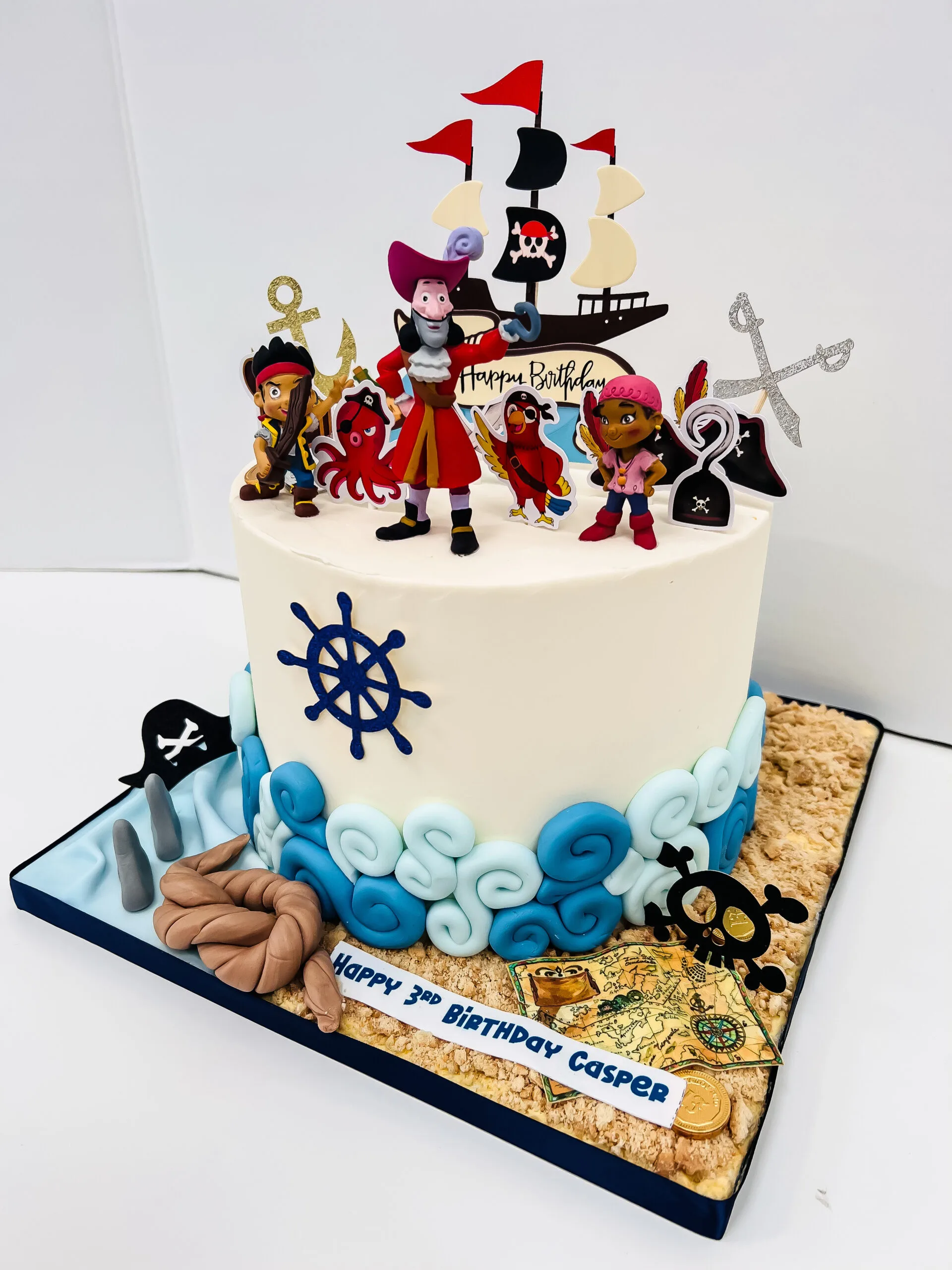 Pirate Birthday Cake