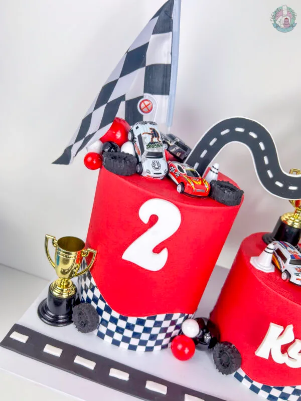 Racing Car Cake