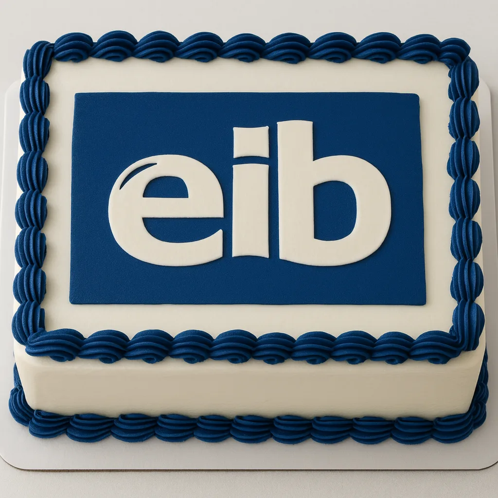 Corporate Logo Cake