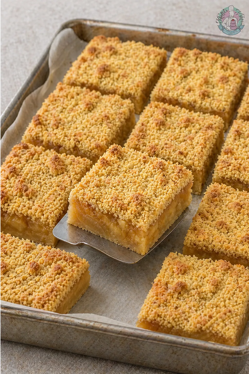 Apple Crumble Traybake