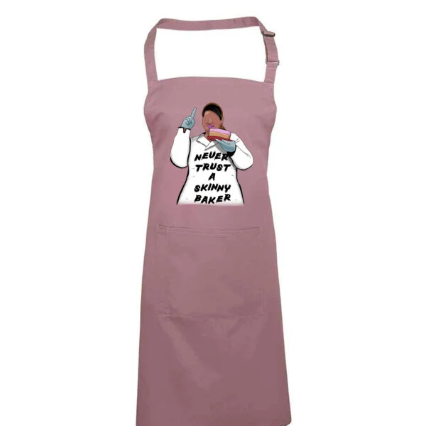 Shop 506 Never Trust a Skinny Baker Apron