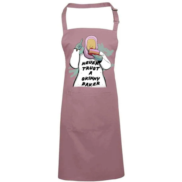 Shop 495 Never Trust a Skinny Baker Apron