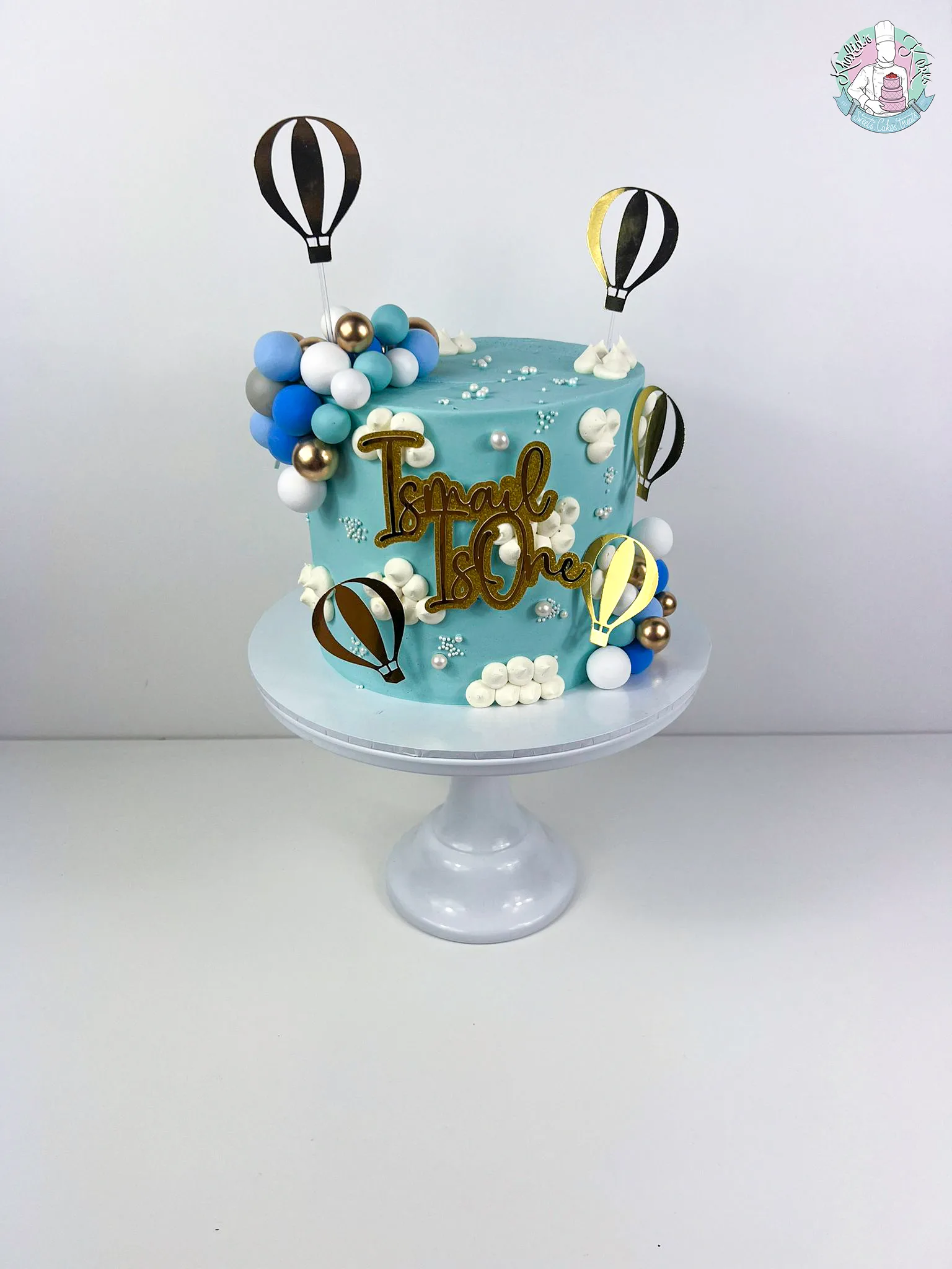 Balloon Cake - Single tier