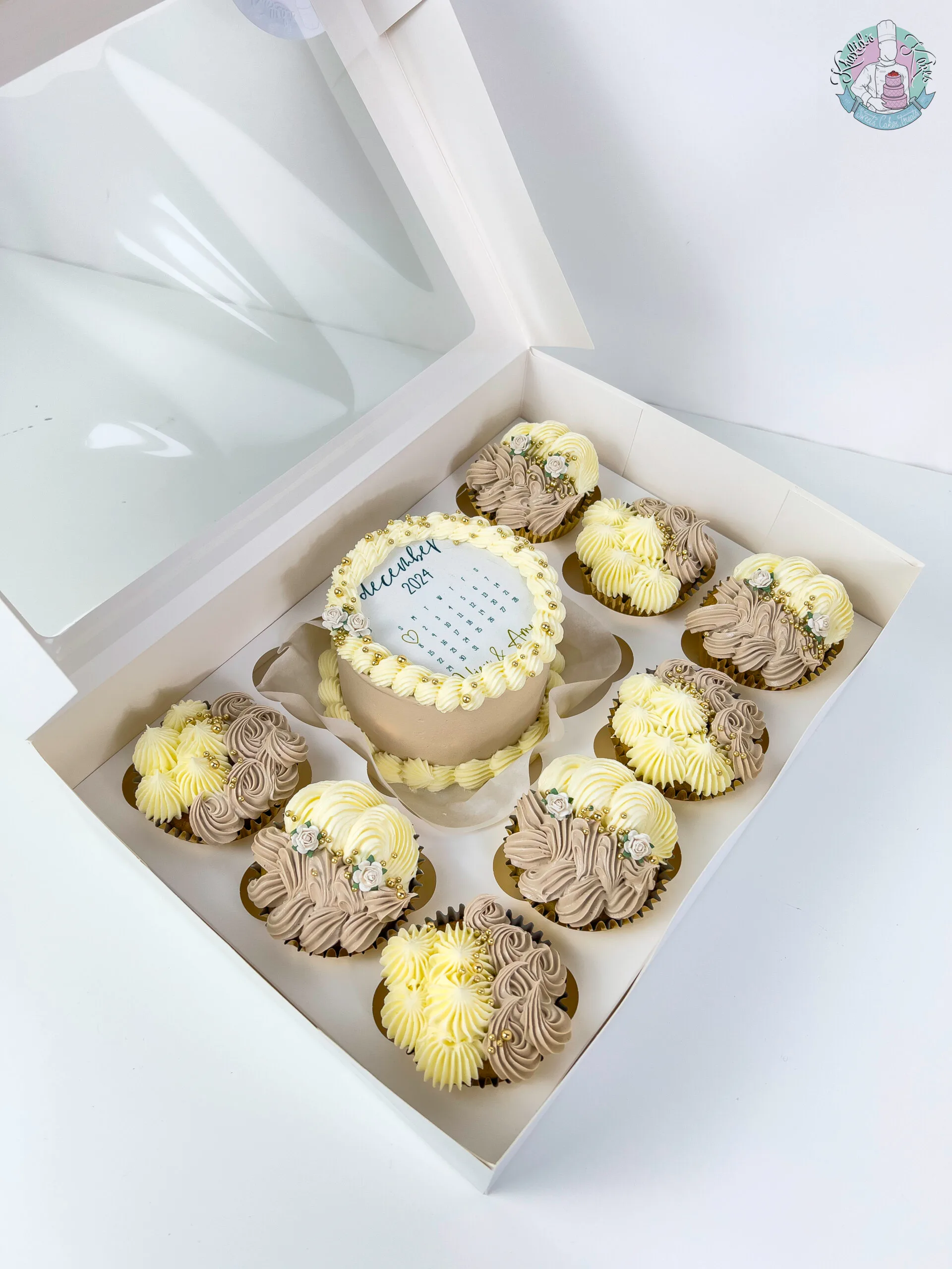 Calendar Bento cake