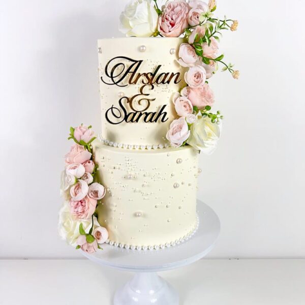 Shop 50 Pearl Wedding Cake 2