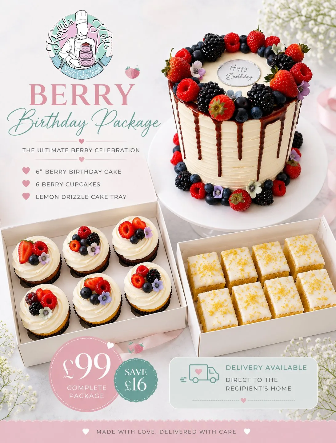 Berry Birthday Package