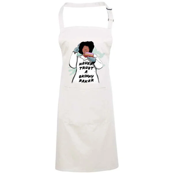 Shop 516 Never Trust a Skinny Baker Apron