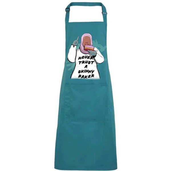 Shop 494 Never Trust a Skinny Baker Apron