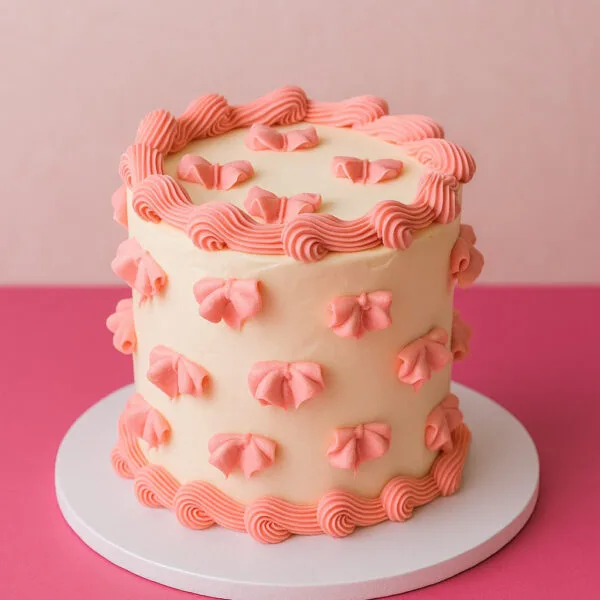 Shop 234 Mini Piped Bow Cake