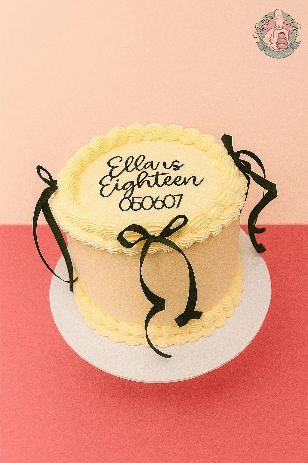 Mini Bow Cake