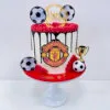 football drip cake 2