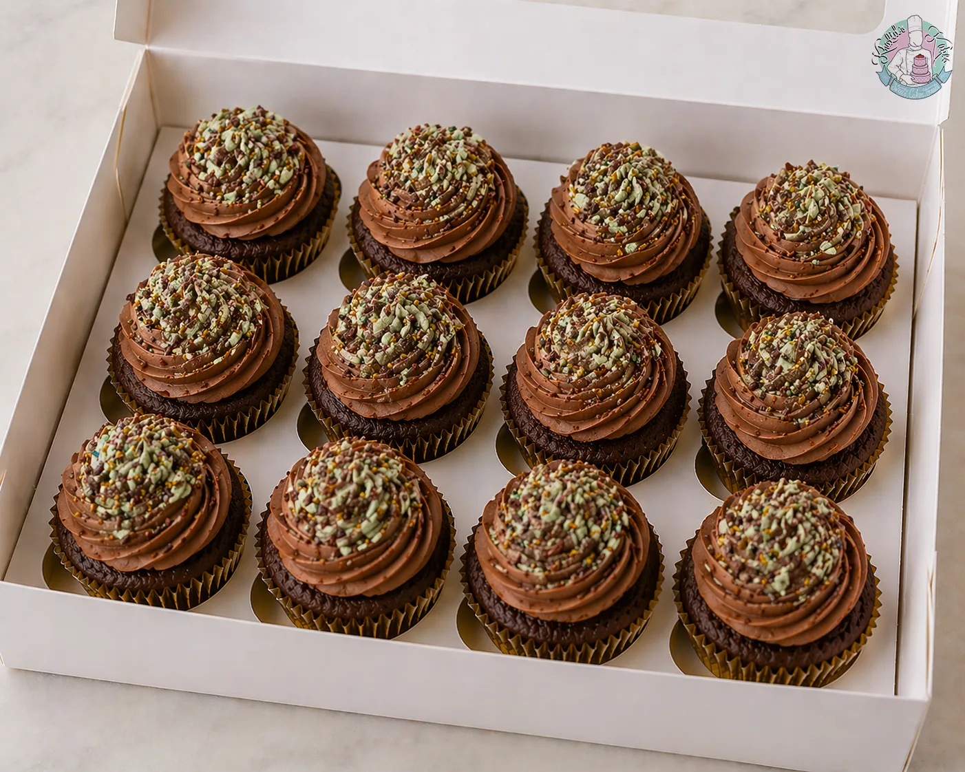 chocolate mint cupcakes