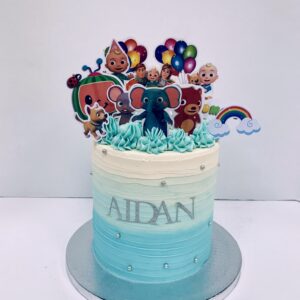 Cocomelon Ombre Cake