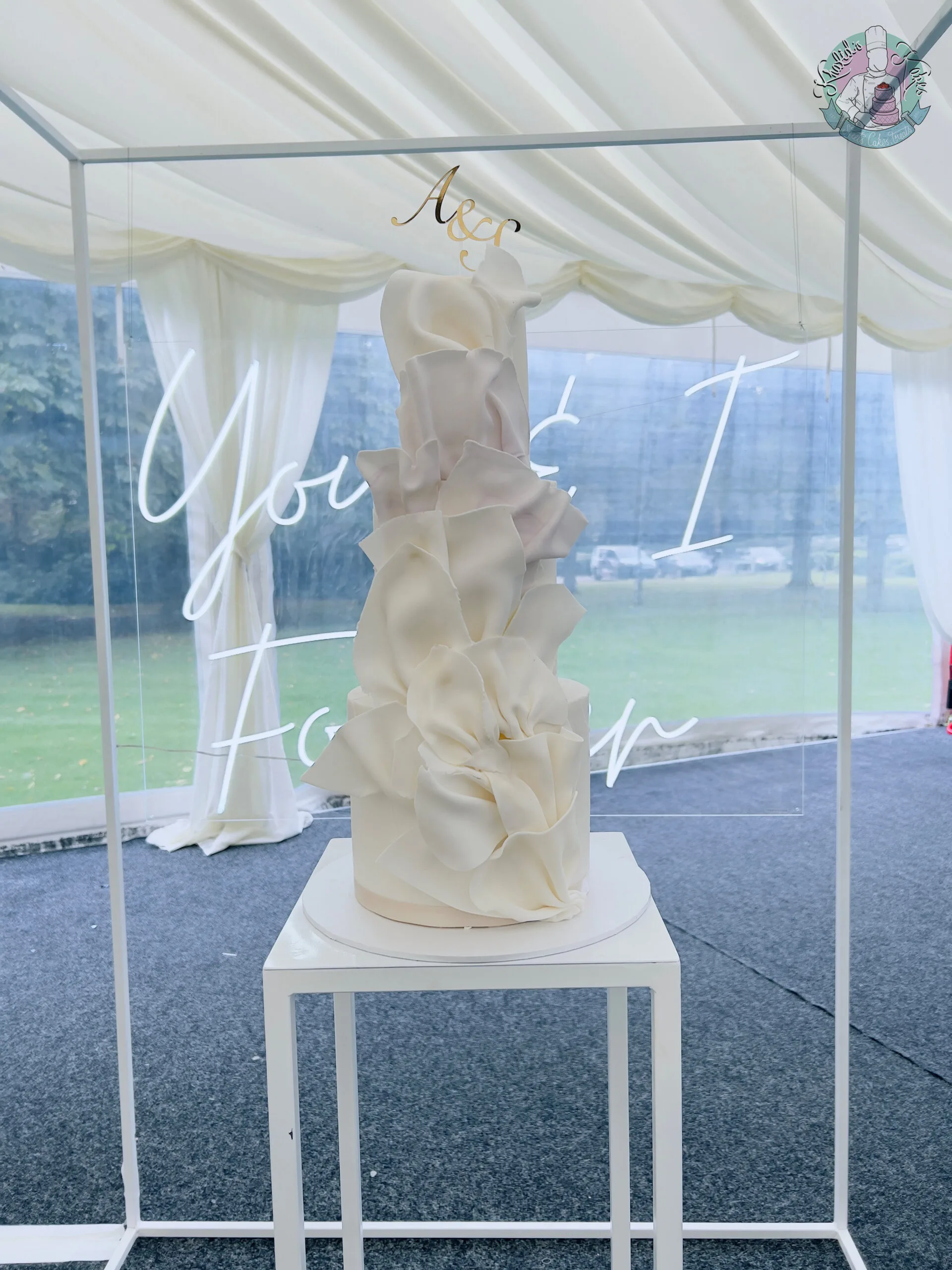 Sail wedding cake 2
